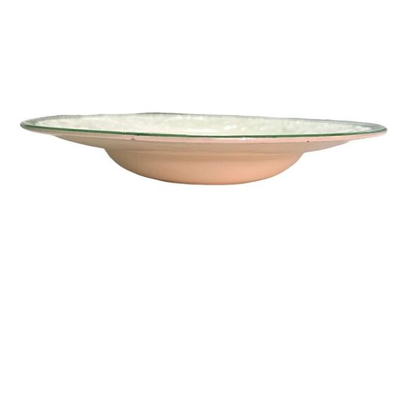 Wedgwood Patrician Torbay Green Rim Soup Bowl 8 1/2" - Picture 6 of 7